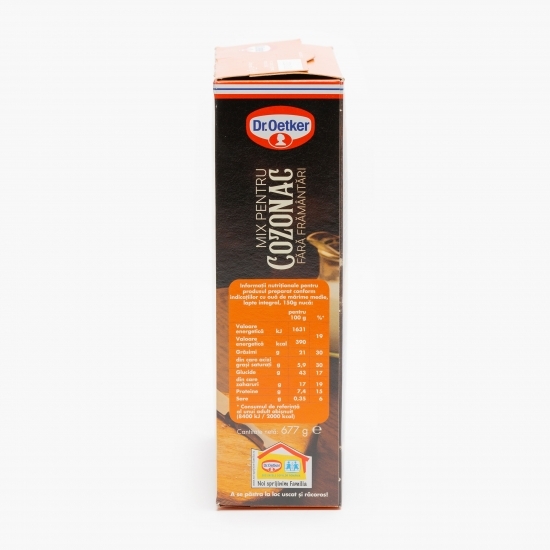 Mix pentru cozonac fără frământări 677g
