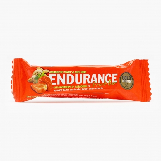 Baton Endurance căpșuni și migdale 40g