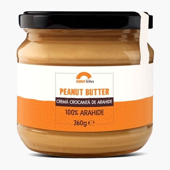 Cremă tartinabilă de arahide crocante 360g