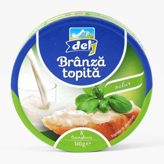 Brânză topită triunghiuri natur 140g