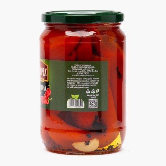 Ardei capia copți în oțet 680g