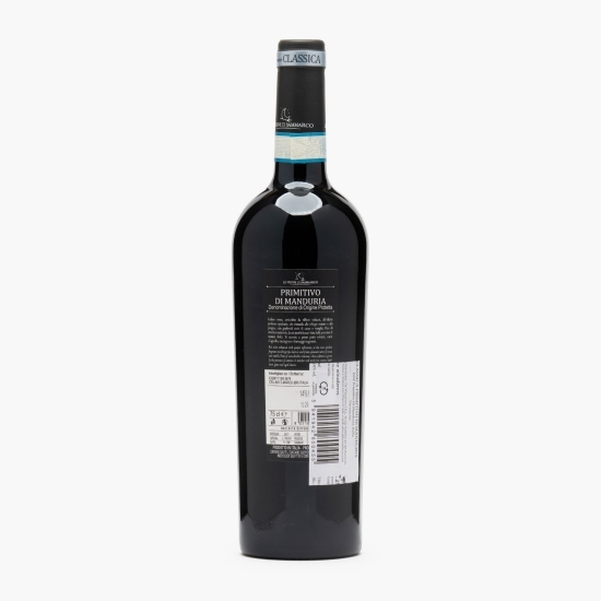 Vin roșu sec, Classica Primitivo di Manduria, 14%, 0.75l