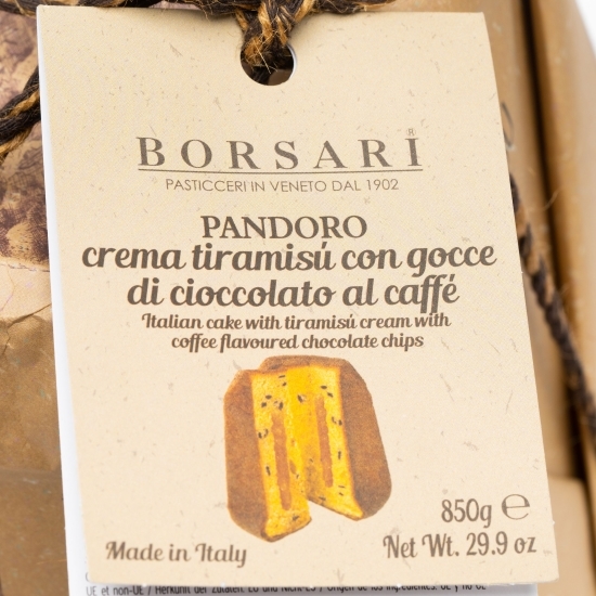 Pandoro cu bucăți de ciocolată cu cafea 850g