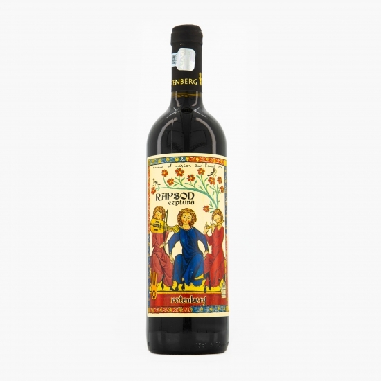 Vin roșu sec Merlot, 13.5%, 0.75l