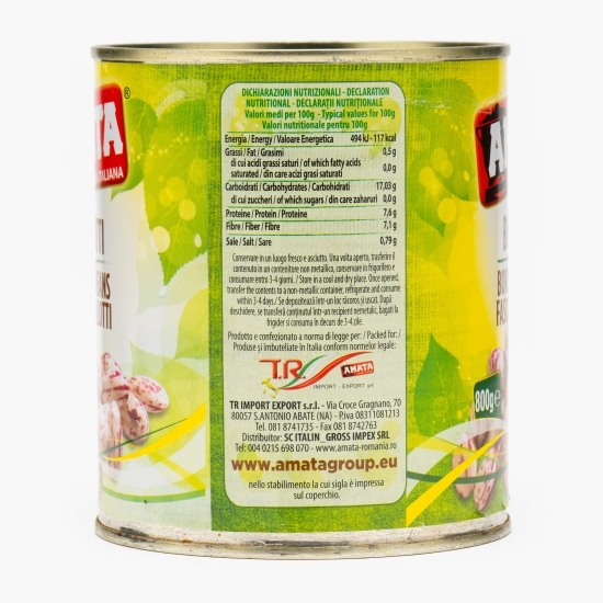 Fasole Borlotti 800g