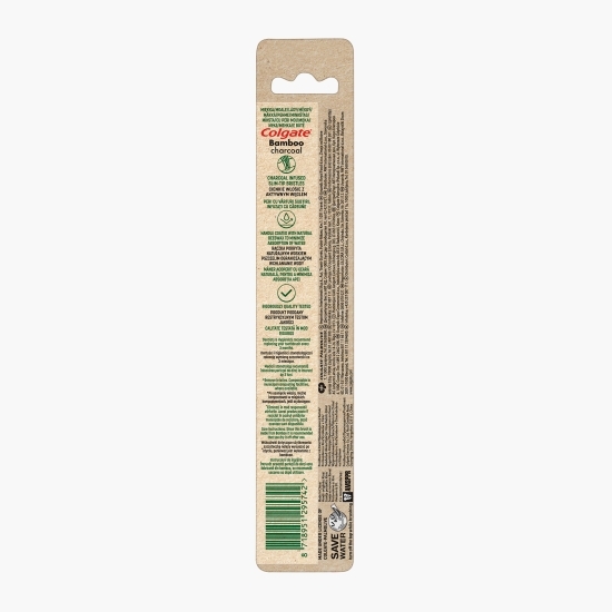 Periuță de dinți cu peri moi și vârf subțire Bamboo Soft