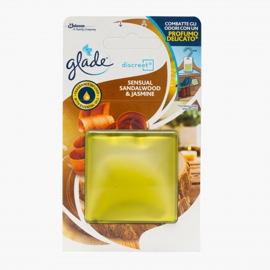 Odorizant cu gel Discreet Sandalwood & Jasmine 8g