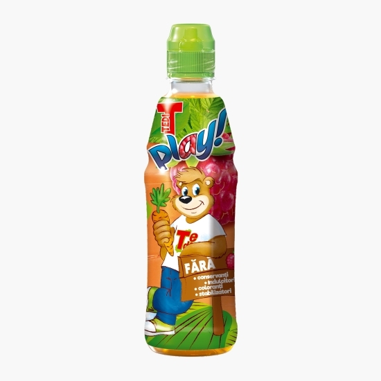 Băutură necarbonatată morcovi, mere, lămâie verde şi zmeură 0.4l