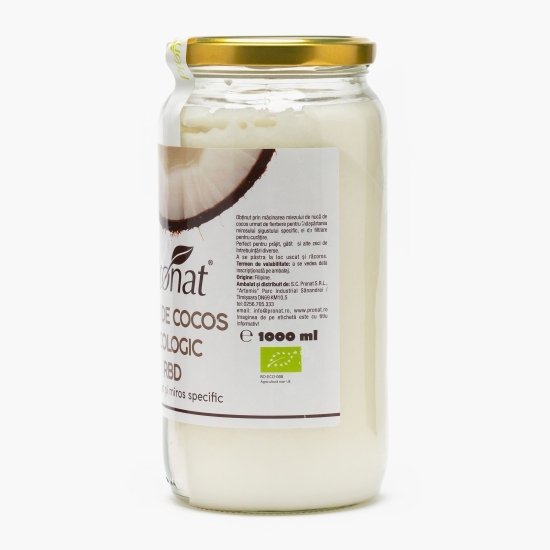Ulei de cocos eco RBD 1000ml