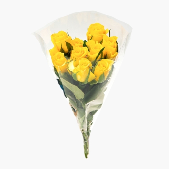 Buchet mixt 9 trandafiri, diverse culori