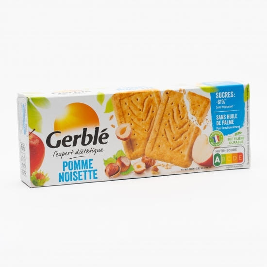 Biscuiți dietetici cu mere și alune de pădure 230g