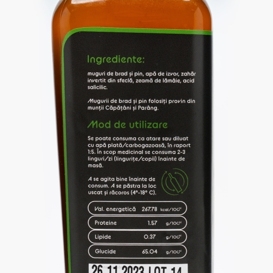 Sirop muguri de brad și pin 0.5l