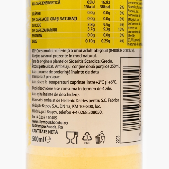 Ceai de la munte lămâie 0.5l