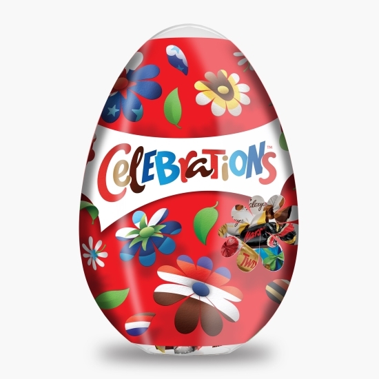 Selecție de ciocolată formă ou 242g