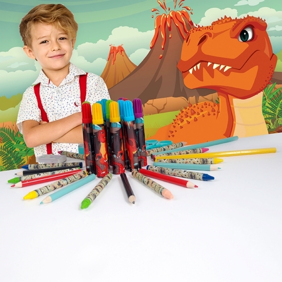 Set de desen Art Case Dinosaur 3+ ani