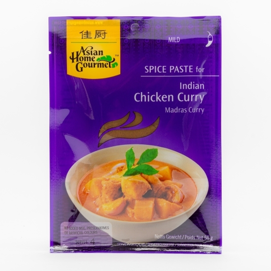 Pastă indiană pentru pui Madras curry 50g