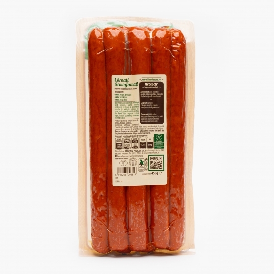 Cârnați semiafumați 450g