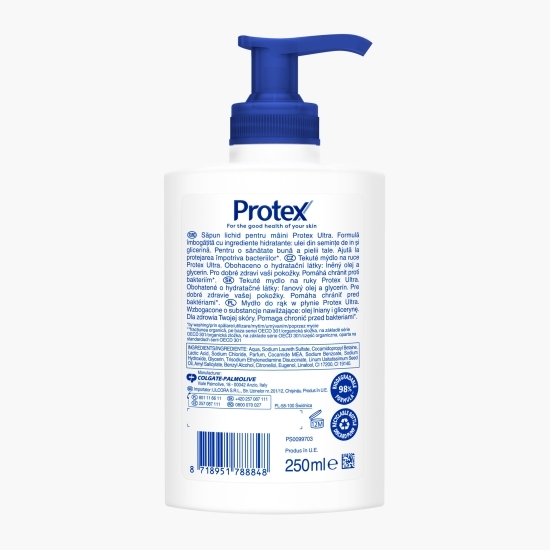Săpun lichid antibacterian Ultra 250ml 