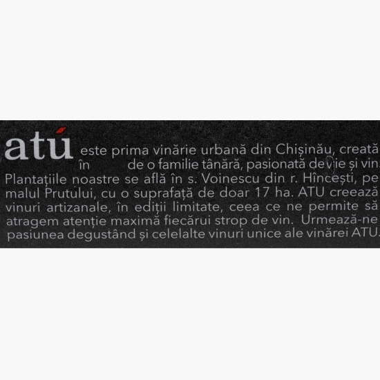 Vin roșu sec Fetească Neagră, Merlot & Cabernet Sauvignon, 14.5%, 0.75l