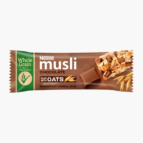 Baton de cereale pentru mic dejun ciocolată 35g
