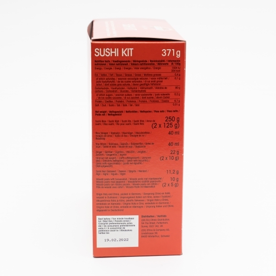Kit preparare sushi 371g