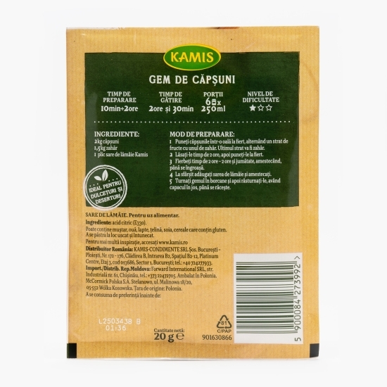 Sare de lămâie 20g