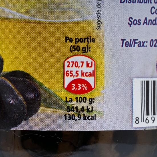 Măsline felii 715g