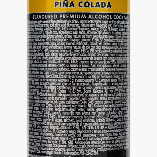 Băutură alcoolică Pina Colada, 5%, 0.33l