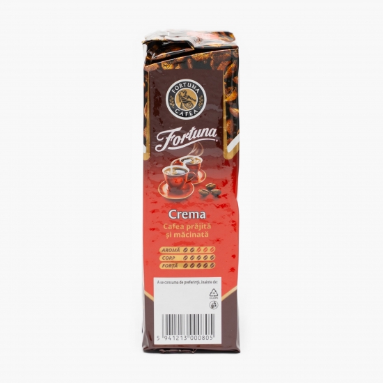 Crema 250g, cafea prăjită și măcinată 