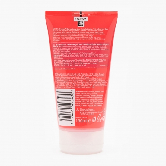 Gel-scrub facial Refreshingly Clear 150ml