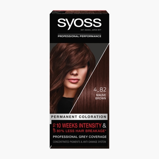 Vopsea de păr permanentă Professional Performance 4-82 șaten mov 115ml