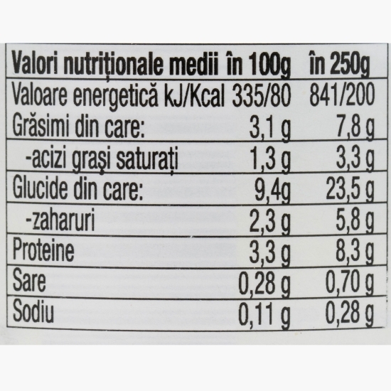 Paste tagliatelle eco cu sos de spanac,+12 luni, 250g