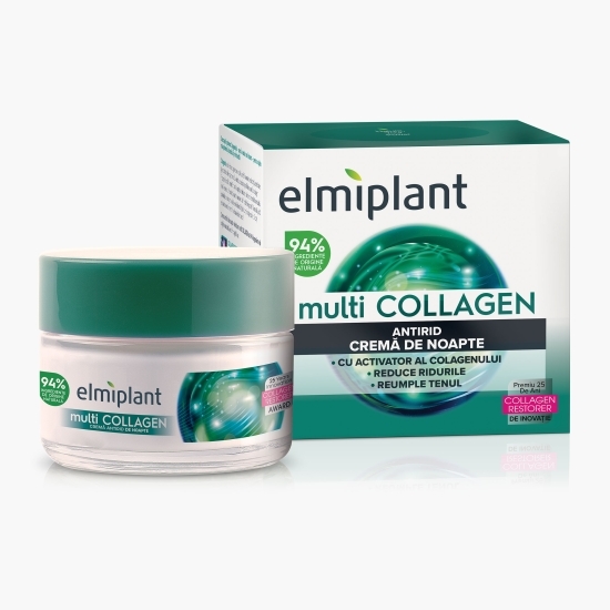 Cremă antirid de noapte Multi Collagen 50ml