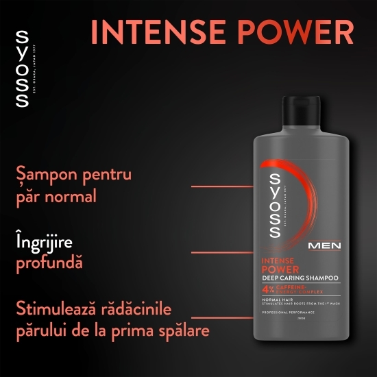 Șampon Intense Power pentru păr normal 440ml