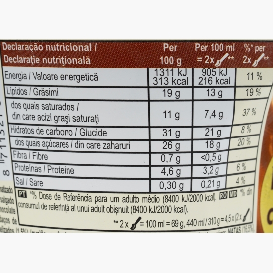 Înghețată Double alune de pădure 0.44l (310g)