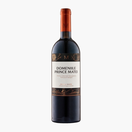 Vin roșu sec Merlot & Cabernet & Fetească Neagră, 14%, 0.75l