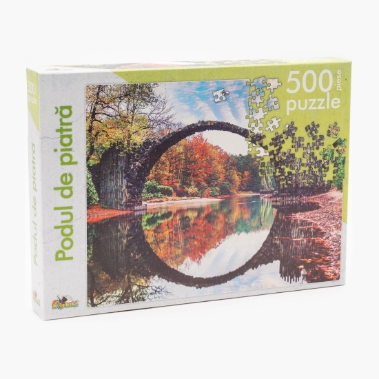 Puzzle - Podul de piatră (500 piese)