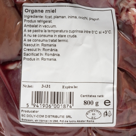 Organe miel 800g