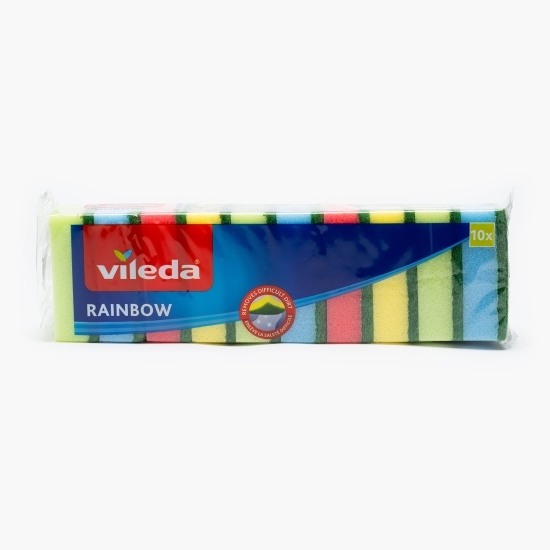 Bureți de vase Rainbow 10 buc
