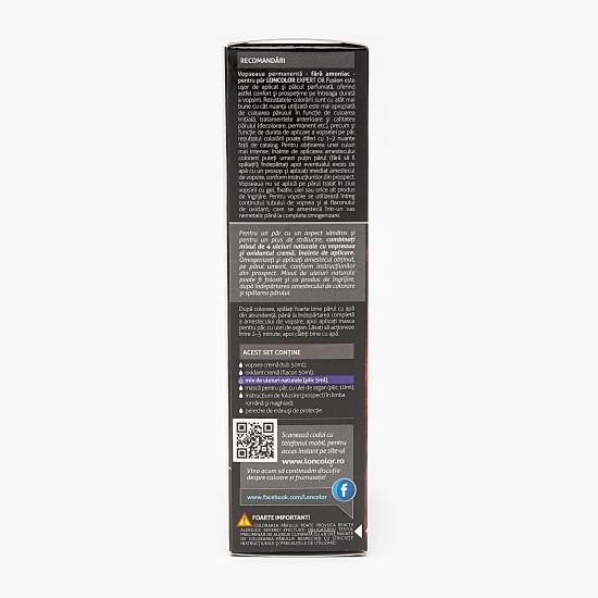 Vopsea permanentă pentru păr Expert Oil Fusion 8.66 Roșu intens deschis 100ml