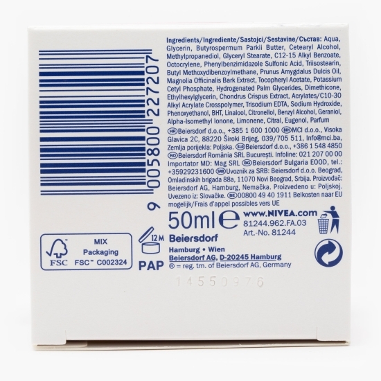 Cremă de zi pentru ten uscat SPF15 50ml