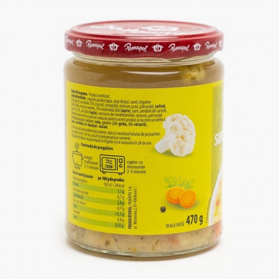 Supă de legume cu mărar 470g