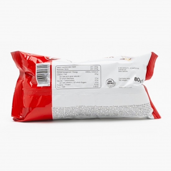 Croissant Double Max cu cremă de cacao și vanilie 80g