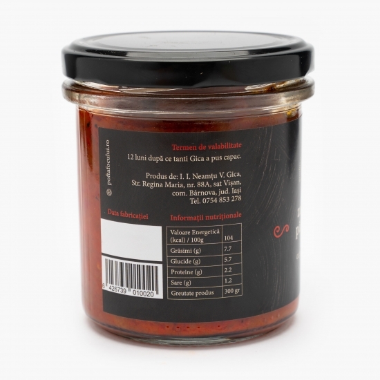 Zacuscă pătimașă cu gălbiori delicați 300g