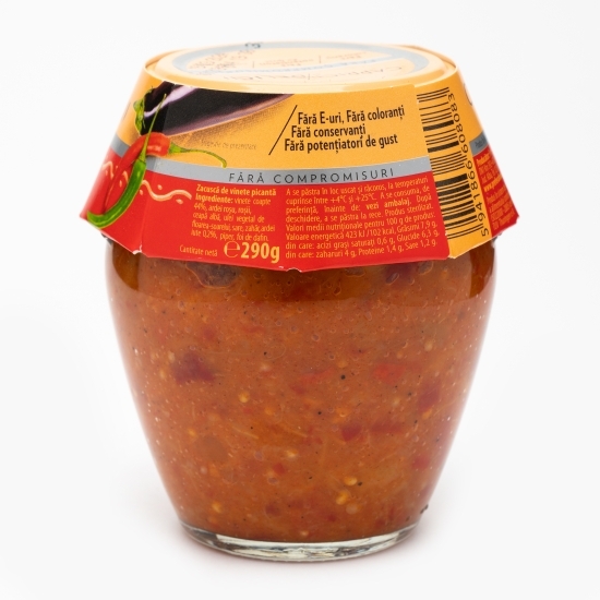 Zacuscă de vinete picantă 290g