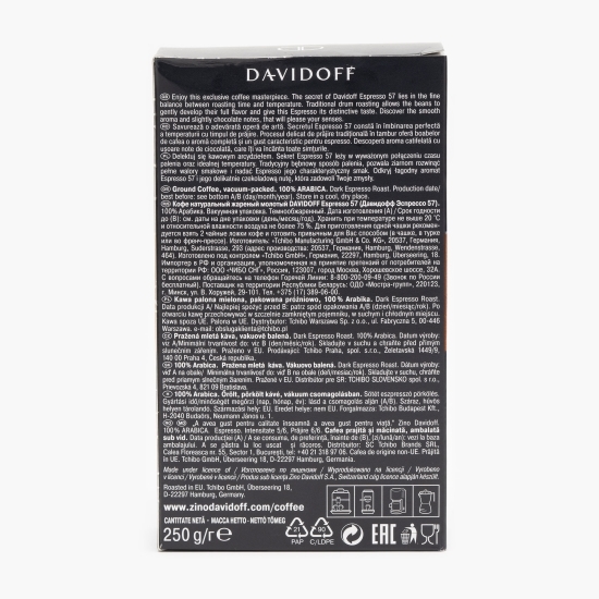 Cafea măcinată Espresso 57 Intense 250g