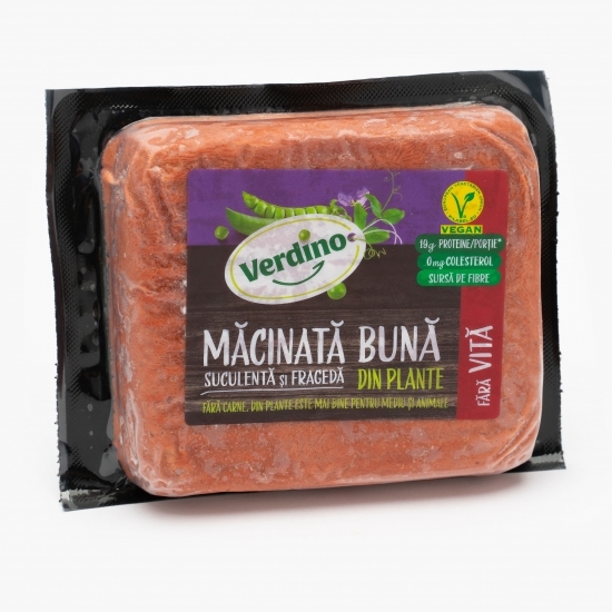 Măcinată vegetală fără vită, congelată 340g