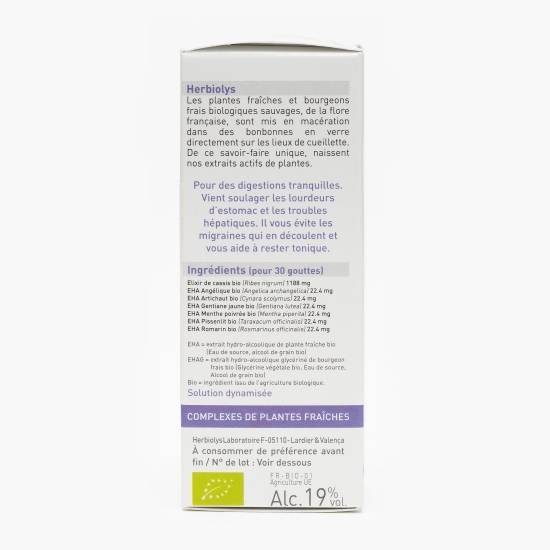 Complex de plante proaspete eco pentru digestie 50ml