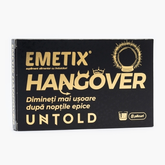 Hangover - Supliment alimentar cu îndulcitori 8 plicuri