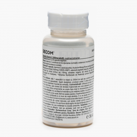 Vitamina C 1000mg 30 capsule